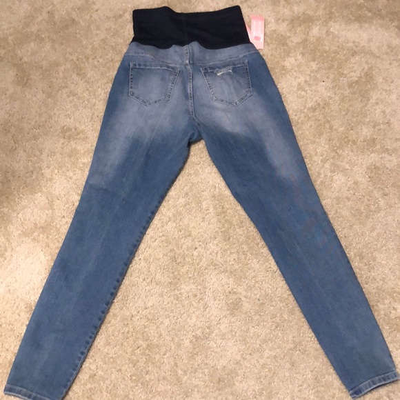 Liz Lange Maternity Jean jeggings Small - Picture 4 of 4